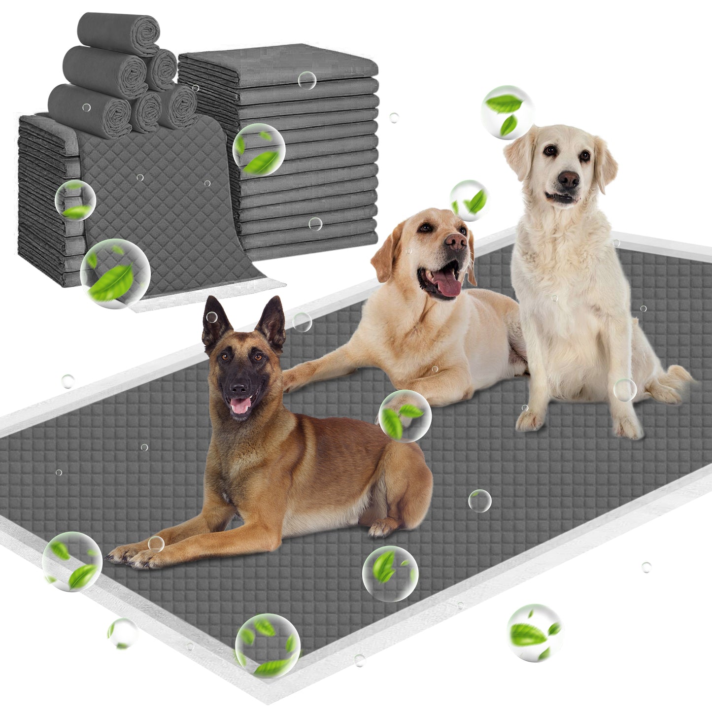 Pee Pads for Dogs, Leak-Proof Pet Training Pee Pads