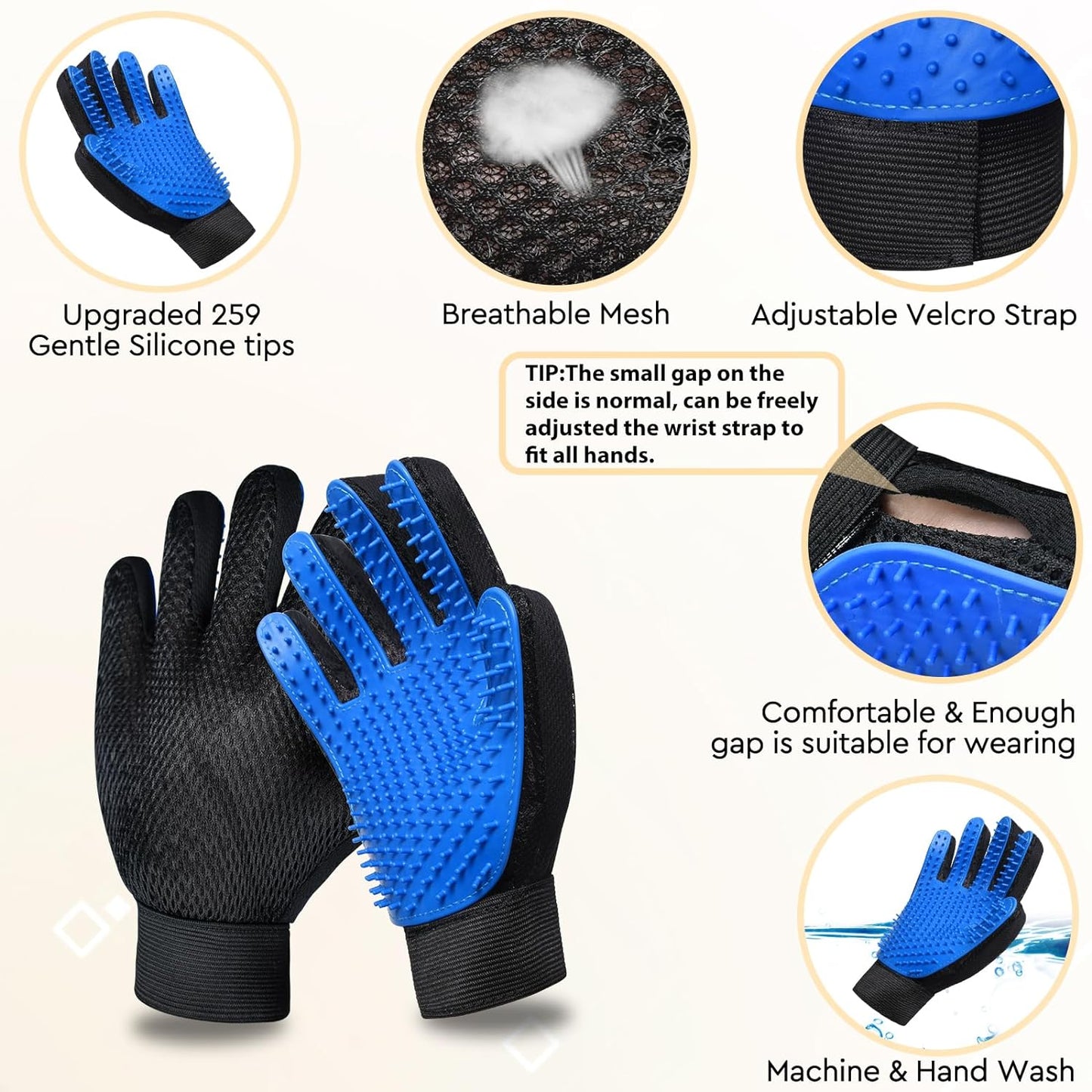 Pet Hair Grooming Set