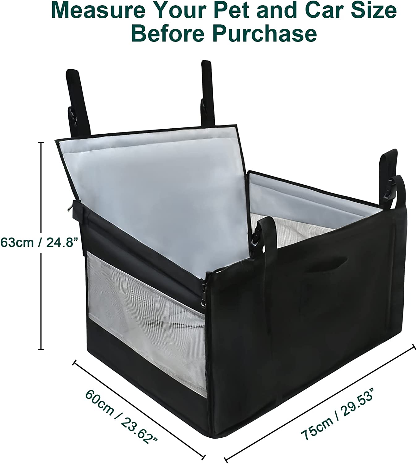 ELEGX Dog Car Seat