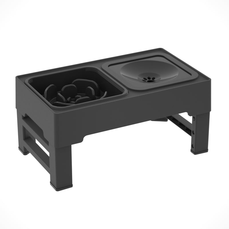 Four-Level Adjustable Pet Feeding Table