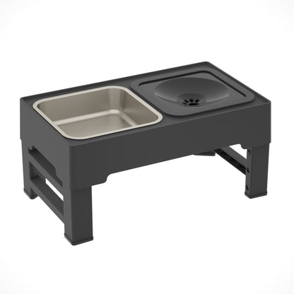 Four-Level Adjustable Pet Feeding Table