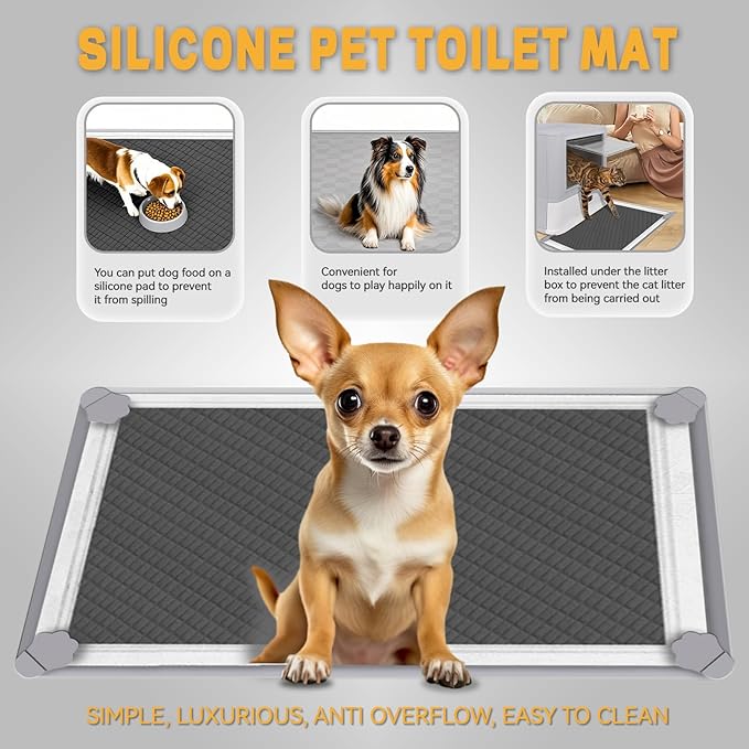 Dog pee pad tray