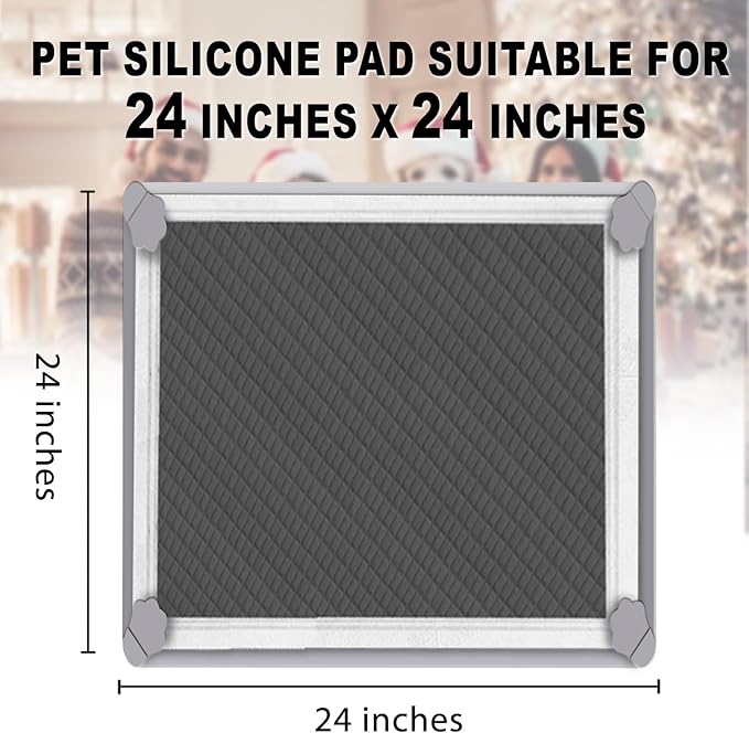Dog pee pad tray