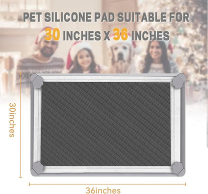 Dog pee pad tray