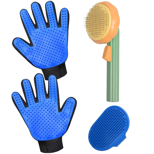 Pet Hair Grooming brush Set