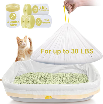Cat litter box liner