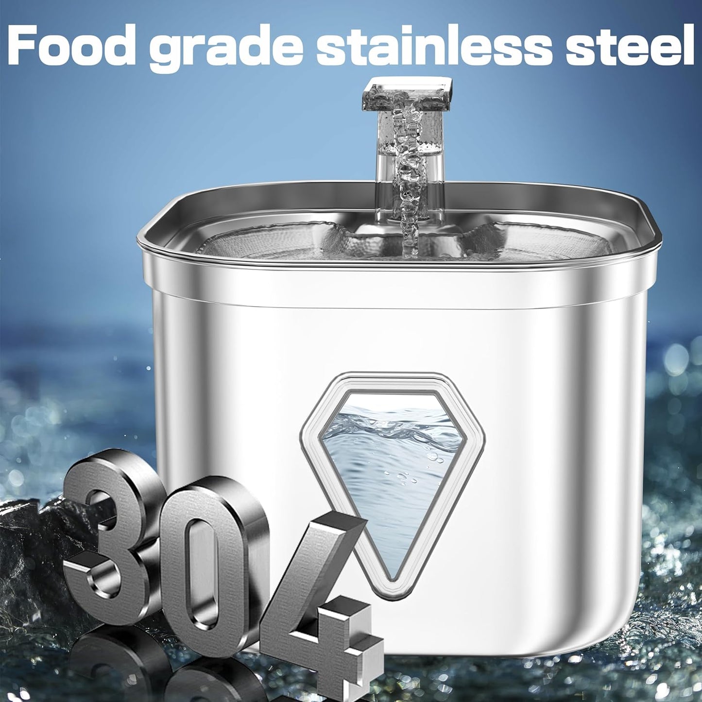 2.5L Stainless Steel Premium Water Dispenser