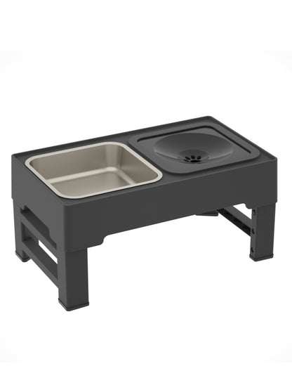 Four-Level Adjustable Pet Feeding Table
