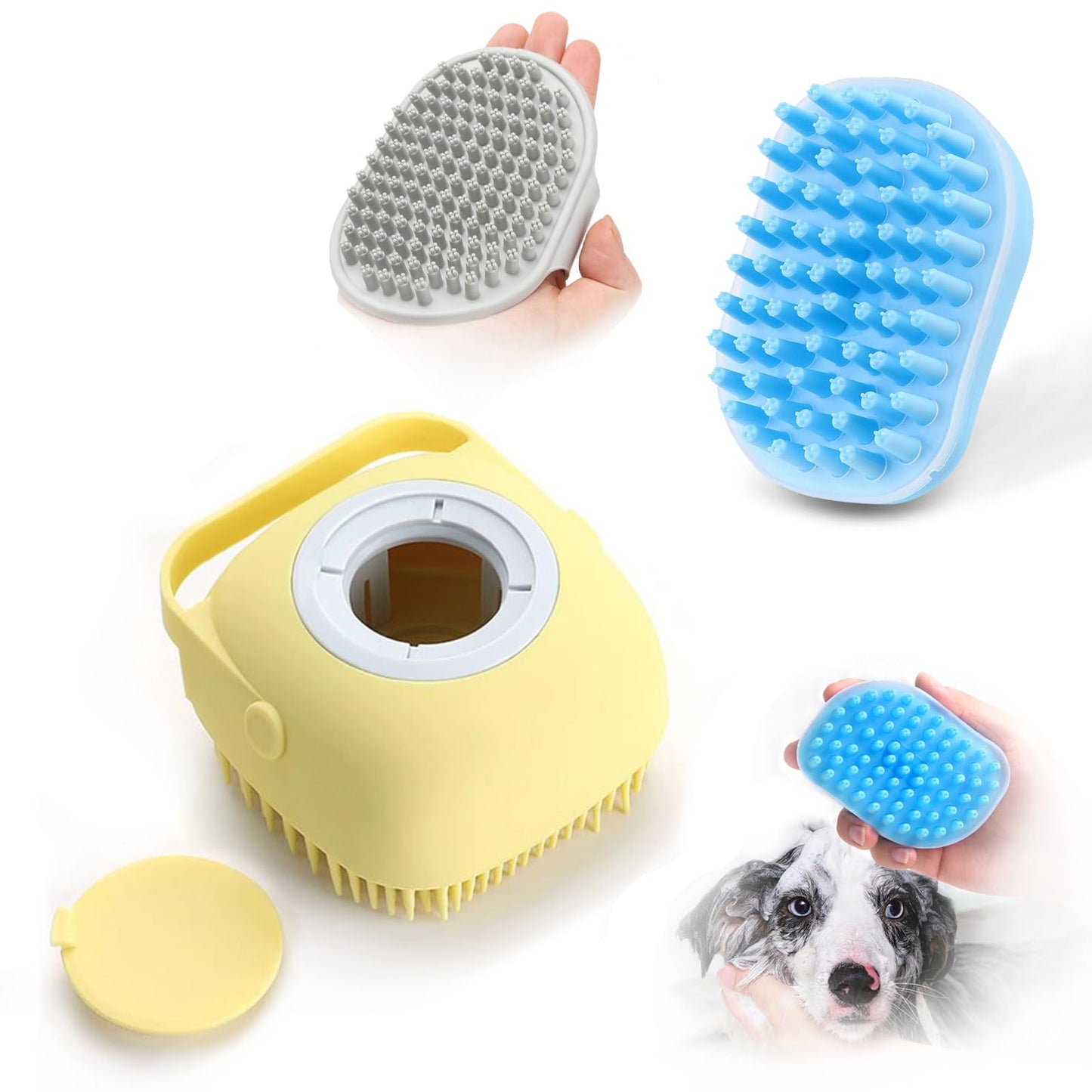 Pet Grooming Bath Massage Brush