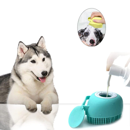 Pet Grooming Bath Massage Brush