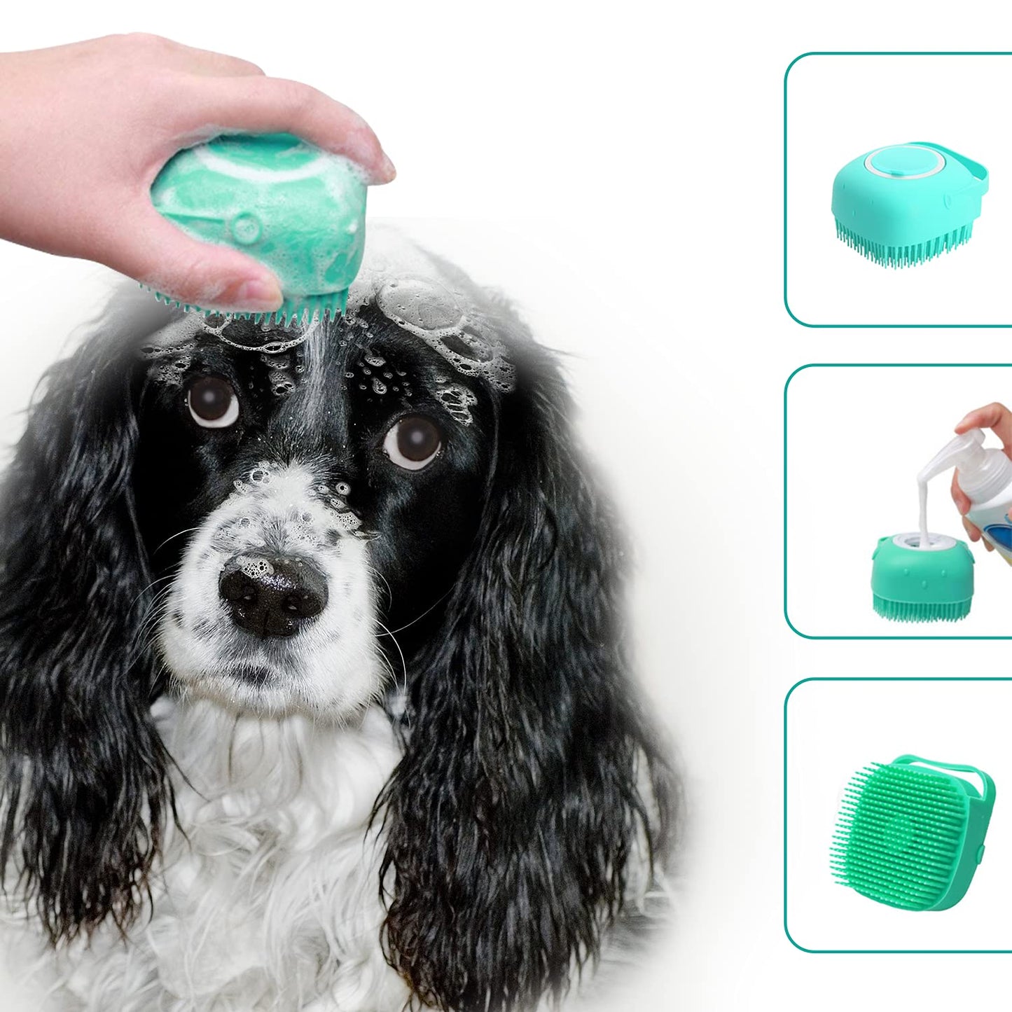 Pet Grooming Bath Massage Brush